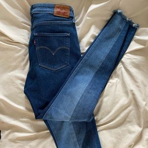 Levi Strauss & Company High Rise Skinny Jeans